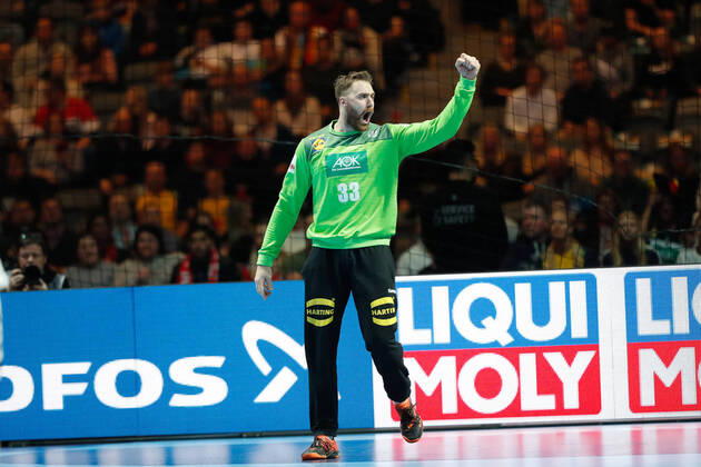 Andreas Wolff (Allemagne Germany) HANDBALL : allemagne vs portugal - ehf euro 2020 - classement 5-6 - 25 01 2020 BertrandDelhomme Panoramic 