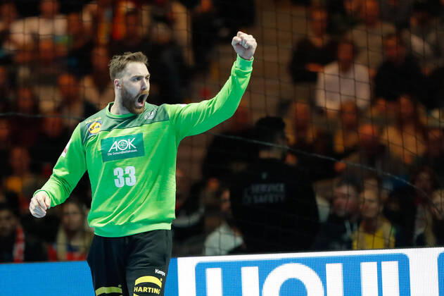 Andreas Wolff (Allemagne Germany) HANDBALL : allemagne vs portugal - ehf euro 2020 - classement 5-6 - 25 01 2020 BertrandDelhomme Panoramic 
