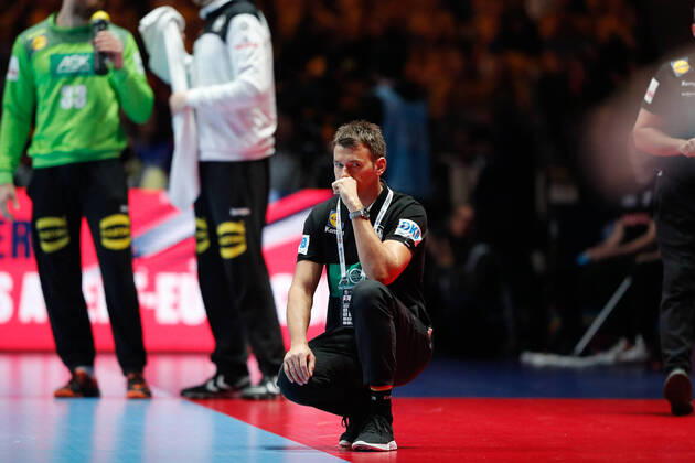 Christian Prokop (Allemagne Germany) HANDBALL : allemagne vs portugal - ehf euro 2020 - classement 5-6 - 25 01 2020 BertrandDelhomme Panoramic 