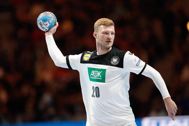 Philipp Weber (Allemagne Germany) HANDBALL : allemagne vs portugal - ehf euro 2020 - classement 5-6 - 25 01 2020 BertrandDelhomme Panoramic 