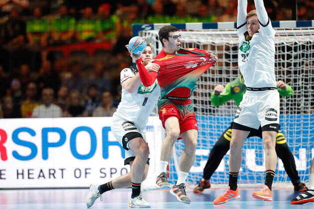 Rui Silva (Portugal) HANDBALL : allemagne vs portugal - ehf euro 2020 - classement 5-6 - 25 01 2020 BertrandDelhomme Panoramic 