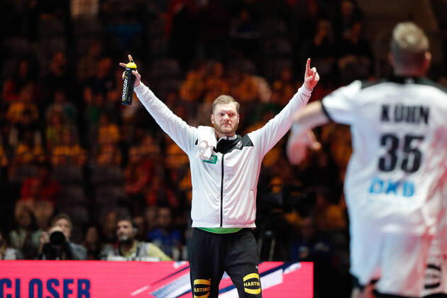Johannes Bitter (Allemagne Germany) HANDBALL : allemagne vs portugal - ehf euro 2020 - classement 5-6 - 25 01 2020 BertrandDelhomme Panoramic 