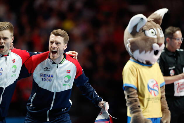 Kristian Bjornsen (Norvege) HANDBALL : norvege vs slovenie - ehf euro 2020 - finale 3-4 - 25 01 2020 BertrandDelhomme Panoramic 