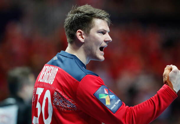 Torbjorn Bergerud (Norvege) HANDBALL : norvege vs slovenie - ehf euro 2020 - finale 3-4 - 25 01 2020 BertrandDelhomme Panoramic 