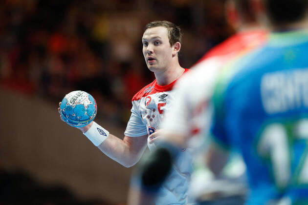 Sander Sagosen (Norvege) HANDBALL : norvege vs slovenie - ehf euro 2020 - finale 3-4 - 25 01 2020 BertrandDelhomme Panoramic 