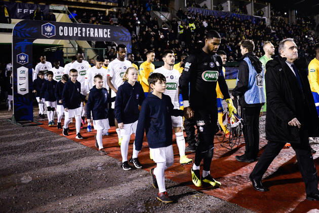 Presentation - Line up Mike Maignan ( 16 - LOSC ) - FOOTBALL : SAS Epinal vs Lille OSC - Coupe de France - Epinal - 29 01 2020 FedericoPestellini Panoramic 