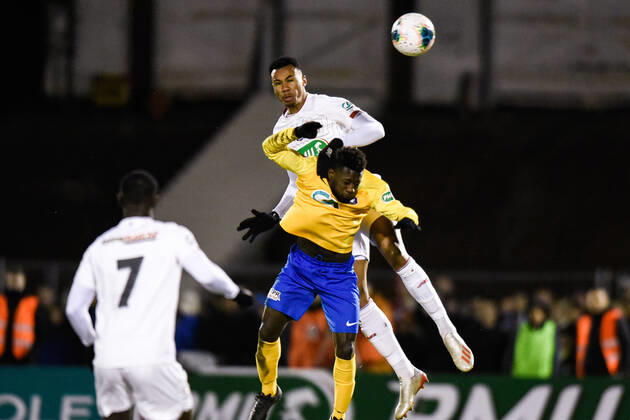 Gabriel Dos Santos ( 4 - LOSC ) - FOOTBALL : SAS Epinal vs Lille OSC - Coupe de France - Epinal - 29 01 2020 FedericoPestellini Panoramic 
