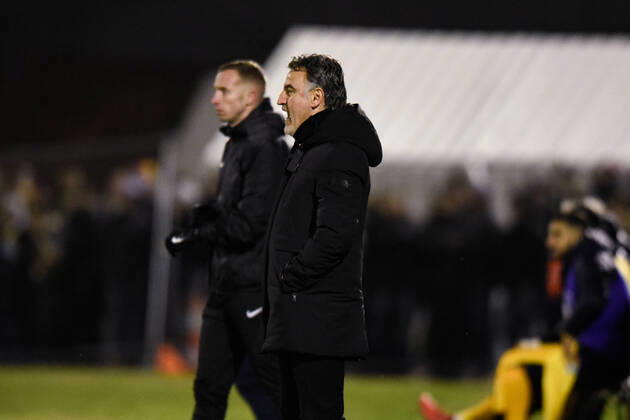 Christophe Galtier ( entraineur LOSC ) - FOOTBALL : SAS Epinal vs Lille OSC - Coupe de France - Epinal - 29 01 2020 FedericoPestellini Panoramic 