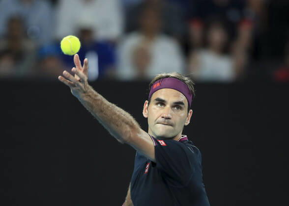 Roger Federer SUI Tennis Australian Open 2017 Grand Slam ATP WTA Melbourne Park Melbourne Victoria Australia 30 January 2020 Copyright: xJuergenxHasenkopfx