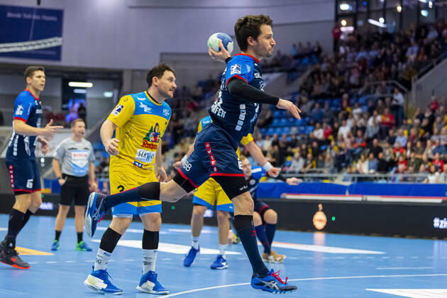 Bietigheim, Germany 01 February 2020 2 BL 19 20 SG BBM Bietigheim vs HSG Konstanz Christian Schäfer Schaefer SG BBM Bietigheim Bietigheim Bissingen Egetrans Arena Baden Württemberg Germany