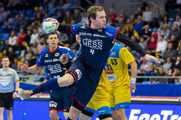 Bietigheim, Germany 01 February 2020 2 BL 19 20 SG BBM Bietigheim vs HSG Konstanz Patrick Rentschler SG BBM Bietigheim Bietigheim Bissingen Egetrans Arena Baden Württemberg Germany