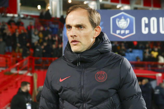 Thomas Tuchel ( Entraineur Coach PSG ) FOOTBALL : Coupe de France - Dijon vs PSG - Ligue 1 - 12 02 2020 GwendolineLeGoff Panoramic 