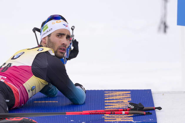 Martin Fourcade FRA Biathlon World Championships 20 km mens race in Antholz, Germany on 19 02 2020