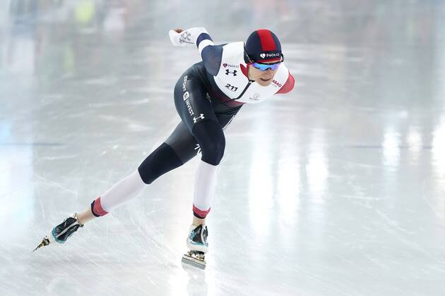 29-02-2020 SCHAATSEN: ISU WK ALLROUND & SPRINT: HAMAR Martina Sablikova CZE during ISU World Championships Allround & Sprint on February, 29 2020 in Vikingskipet in Hamar, Norway Photo by SCS Sander Chamid World Championships Allround and sprint xVIxANPxSportx xSoenarxChamidxsportfotografiexIVx 407523950