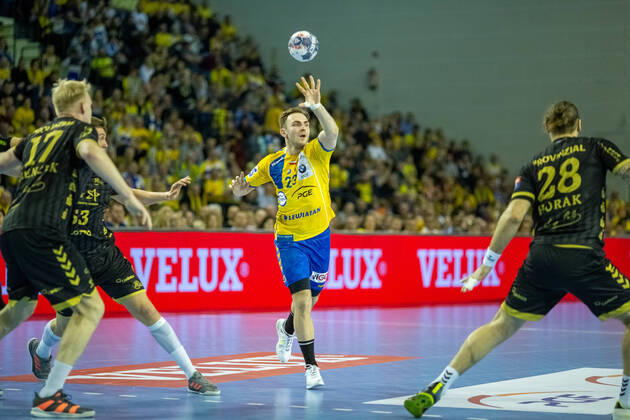 Kielce, 29.02.2020 PILKA RECZNA MEZCZYZN LIGA MISTRZOW MECZ PGE VIVE KIELCE - THW KIEL HANDBALL MAN , CHAMPIONS LEAUGUE , PGE VIVE KIELCE - THW KIEL NZ ARKADIUSZ MORYTO FOT. Pawel Janczyk 400mm.pl NEWSPIX.PL --- Newspix.pl  200229JAN133