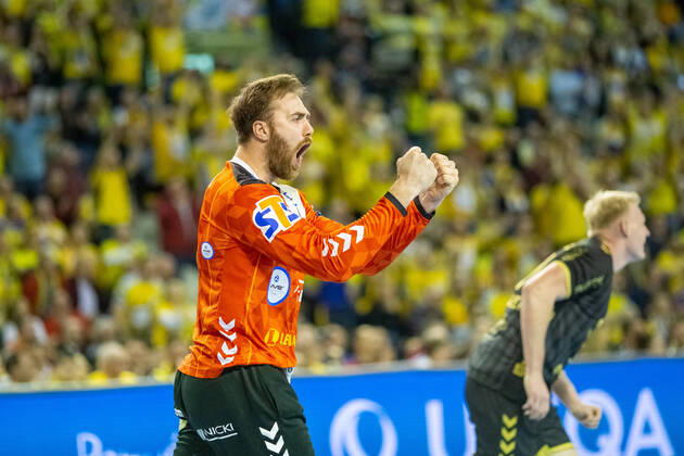 Kielce, 29.02.2020 PILKA RECZNA MEZCZYZN LIGA MISTRZOW MECZ PGE VIVE KIELCE - THW KIEL HANDBALL MAN , CHAMPIONS LEAUGUE , PGE VIVE KIELCE - THW KIEL NZ ANDREAS WOLFF , RADOSC FOT. Pawel Janczyk 400mm.pl NEWSPIX.PL --- Newspix.pl  200229JAN205