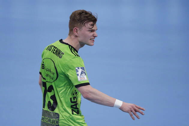 08 03 2020, TUI Arena, Hanover, league match, 1 Bundesliga, TSV Hanover Burgdorf vs Frisch Auf Goeppingen, in the picture Timo Kastening 73, Han Burgdorf is disappointed after the defeat TSV Hanover Burgdorf vs Frisch Auf Goeppingen