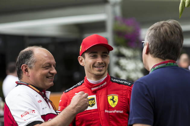 12th March 2020; Melbourne Grand Prix Circuit, Melbourne, Victoria, Australia; Formula One, Australian Grand Prix, Practice Day; Scuderia Ferrari driver Charles Leclerc  ActionPlus12217056 StephenxBlackberry