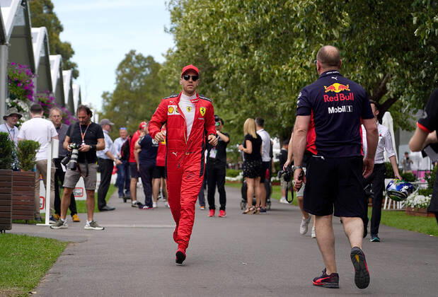 FORMULA 1 ROLEX AUSTRALIAN GRAND PRIX 2020 12 03 2020, Albert Park, Melbourne, FORMULA 1 ROLEX AUSTRALIAN GRAND PRIX 2020 , in the picture Sebastian Vettel GER 5 , Scuderia Ferrari Mission Winnow nordphotoxBratic nph00250