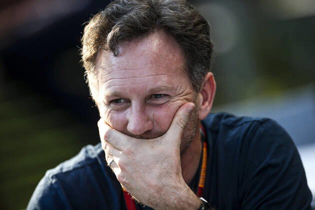 Motorsports: FIA Formula One World Championship, WM, Weltmeisterschaft 2020, Grand Prix of Australia, Christian Horner (GBR, Aston Martin Red Bull Racing), Melbourne Australia