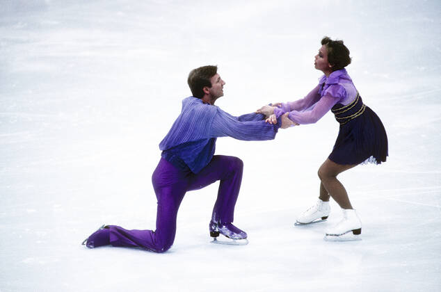 Figure Staing Torvill and Dean Jayne Torvill and Christopher Dean (GBR) bronze metal winners in Ice dancing, Eistanzen at the 1994 Olympic Winter games, Winterspiele,Spiele, Summer games Lillehammer Norway Copyright: xStevenxE.xSutton DUOMO PCNx FG0102 106205