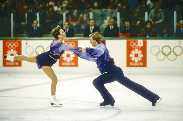 Figure Staing Torvill and Dean Sarajevo Yugoslavia Copyright: xPaulxJxSutton DUOMO PCNx FG1401106024