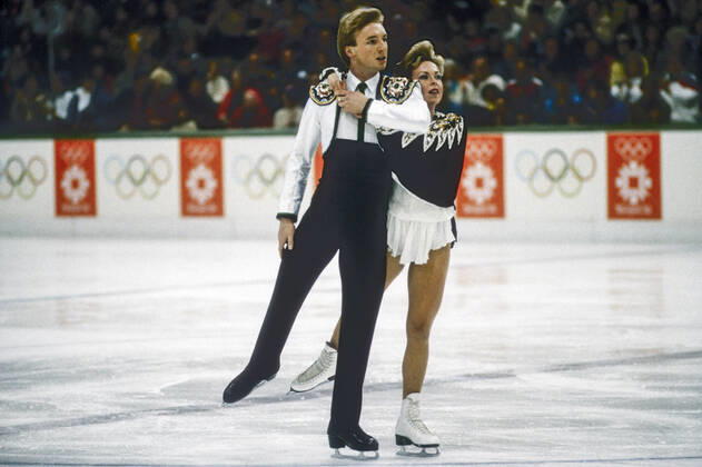 Figure Staing Torvill and Dean Sarajevo Yugoslavia Copyright: xPaulxJxSutton DUOMO PCNx FG1401106027