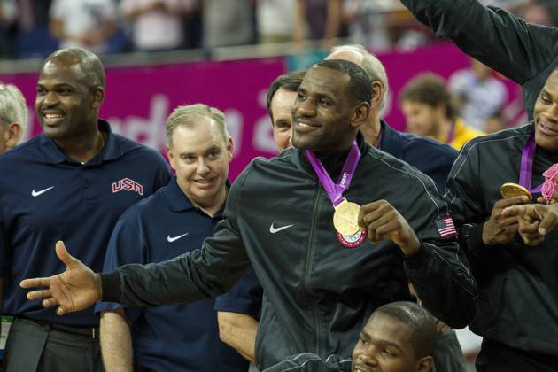 London 2012-Olympics-Basketball_M_Gold USA wins the Gold Medal over Spain in the Men s Basketball at the Olympic Summer Games, London 2012 London England Copyright: xChrisxTrotman PCNx OL1231-120449
