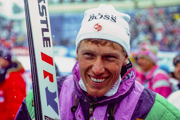 Skiing Zurbiggen Pirmin Zurbriggen of Switzerland competing at the 1989 FIS Alpine World Ski Championships Vail Colorado United States Copyright: xPaulxJxSutton DUOMO PCNx SK8901_016183