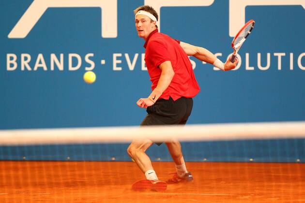 Jan Choinski at the Tennis Exhibition Series in Hoehr Grenzhausen Tennis Exhibition Series in Hoehr Grenzhausen Tennis Exhibition Series in Hoehr Grenzhausen Hoehr Grenzhausen Copyright: xWeissx Eibner-Pressefotox EP_rws