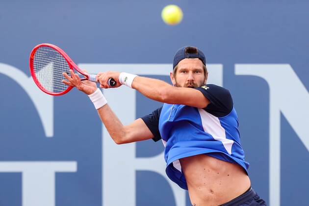 TENNIS - Austrian Pro Series MARIA ENZERSDORF,AUSTRIA,29.MAY.20 - TENNIS - Generali Austrian Pro Series. Image shows Juergen Melzer (AUT). GEPAxpictures xPhilippxBrem