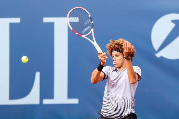 TENNIS - Austrian Pro Series MARIA ENZERSDORF,AUSTRIA,29.MAY.20 - TENNIS - Generali Austrian Pro Series. Image shows Lenny Hampel (AUT). GEPAxpictures xPhilippxBrem