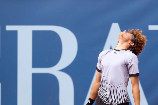 TENNIS - Austrian Pro Series MARIA ENZERSDORF,AUSTRIA,29.MAY.20 - TENNIS - Generali Austrian Pro Series. Image shows Lenny Hampel (AUT). GEPAxpictures xPhilippxBrem