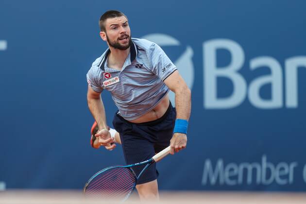 TENNIS - Austrian Pro Series MARIA ENZERSDORF,AUSTRIA,29.MAY.20 - TENNIS - Generali Austrian Pro Series. Image shows Jurij Rodionov (AUT). GEPAxpictures xPhilippxBrem