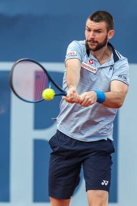 TENNIS - Austrian Pro Series MARIA ENZERSDORF,AUSTRIA,29.MAY.20 - TENNIS - Generali Austrian Pro Series. Image shows Jurij Rodionov (AUT). GEPAxpictures xPhilippxBrem