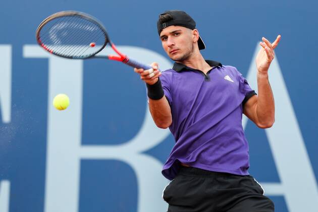 TENNIS - Austrian Pro Series MARIA ENZERSDORF,AUSTRIA,29.MAY.20 - TENNIS - Generali Austrian Pro Series. Image shows Marko Andrejic (AUT). GEPAxpictures xPhilippxBrem