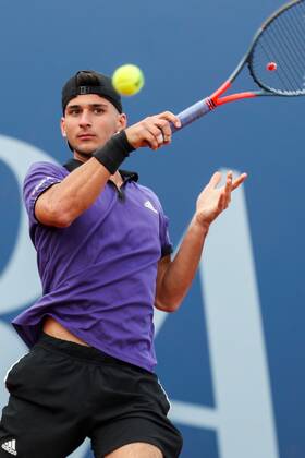 TENNIS - Austrian Pro Series MARIA ENZERSDORF,AUSTRIA,29.MAY.20 - TENNIS - Generali Austrian Pro Series. Image shows Marko Andrejic (AUT). GEPAxpictures xPhilippxBrem