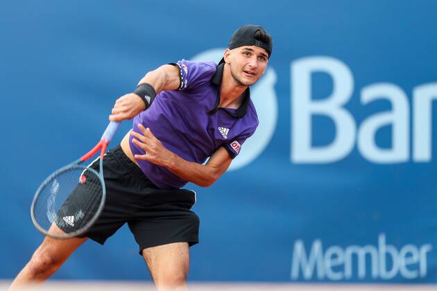 TENNIS - Austrian Pro Series MARIA ENZERSDORF,AUSTRIA,29.MAY.20 - TENNIS - Generali Austrian Pro Series. Image shows Marko Andrejic (AUT). GEPAxpictures xPhilippxBrem
