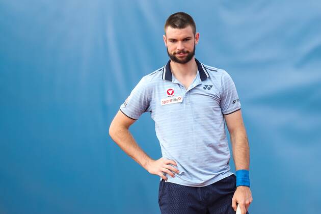 TENNIS - Austrian Pro Series MARIA ENZERSDORF,AUSTRIA,29.MAY.20 - TENNIS - Generali Austrian Pro Series. Image shows Jurij Rodionov (AUT). GEPAxpictures xPhilippxBrem