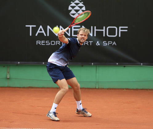Kevin Krawietz GER , Tannenhof Resort German Men s Series, DTB German Pro Series, TC Grosshesselohe, Munich Tannenhof Resort German Men s Series TC Grosshesselohe Grosshesselohe Grosshesselohe Munich Bayern Germany 11 June 2020 Copyright: xJuergenxHasenkopfx