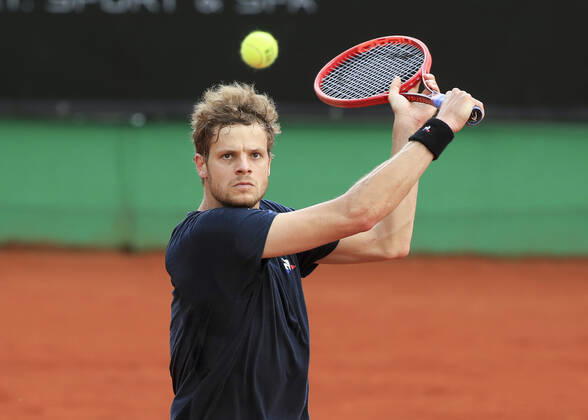 Yannick Hanfmann GER , Tannenhof Resort German Men s Series, DTB German Pro Series, TC Grosshesselohe, Munich Tannenhof Resort German Men s Series TC Grosshesselohe Grosshesselohe Grosshesselohe Munich Bayern Germany 11 June 2020 Copyright: xJuergenxHasenkopfx