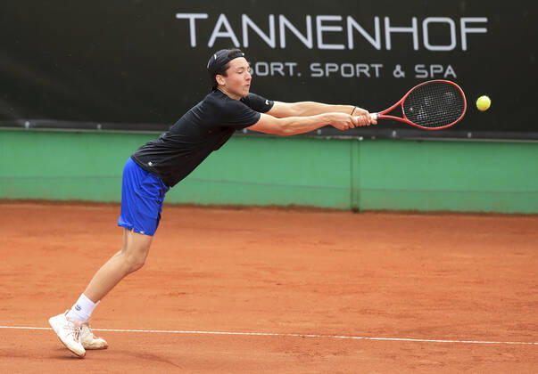 Max Rehberg GER , Tannenhof Resort German Men s Series, DTB German Pro Series, TC Grosshesselohe, Munich Tannenhof Resort German Men s Series TC Grosshesselohe Grosshesselohe Muenchen Bayern Germany 11 June 2020 Copyright: xJuergenxHasenkopfx