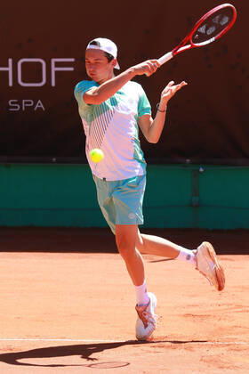 Max Rehberg Game for Court 3 Tennis Munich Großhesselohe Tannenhof Resort German Mens Series 12 06 2020