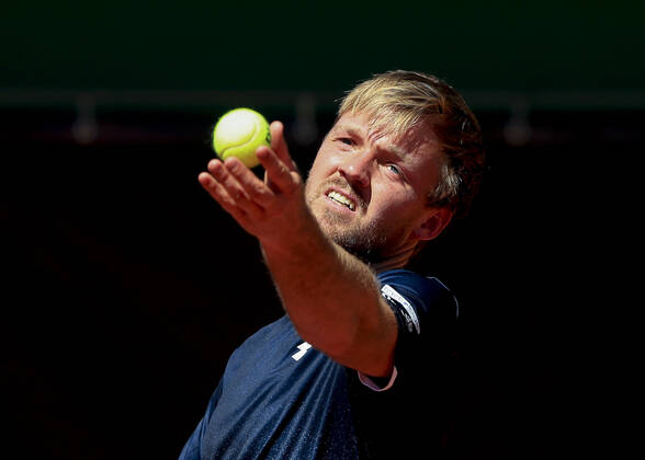 Kevin Krawietz GER Tannenhof Resort German Men s Series, DTB German Pro Series, TC Grosshesselohe, Munich Tannenhof Resort German Men s Series TC Grosshesselohe Grosshesselohe Grosshesselohe Munich Bavaria Germany 12 June 2020 Copyright: xJuergenxHasenkopfx