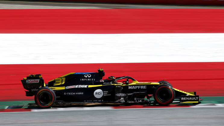Motorsports: FIA Formula One World Championship, WM, Weltmeisterschaft 2020, Grand Prix of Austria, 31 Esteban Ocon (FRA, Renault DP World F1 Team), Spielberg Austria