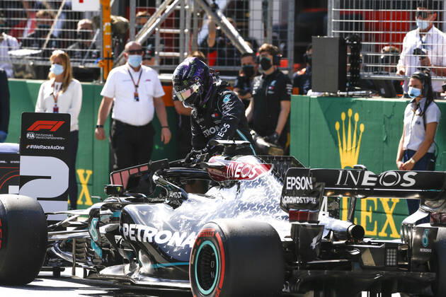 Motorsports: FIA Formula One World Championship, WM, Weltmeisterschaft 2020, Grand Prix of Austria, 44 Lewis Hamilton (GBR, Mercedes-AMG Petronas Formula One Team), Spielberg Austria