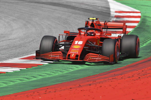 Motorsports: FIA Formula One World Championship, WM, Weltmeisterschaft 2020, Grand Prix of Austria, 16 Charles Leclerc (MCO, Scuderia Ferrari Mission Winnow), Spielberg Austria
