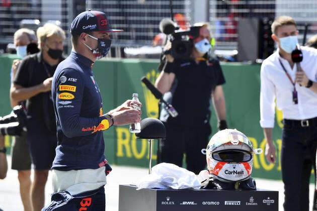 Motorsports: FIA Formula One World Championship, WM, Weltmeisterschaft 2020, Grand Prix of Austria, 33 Max Verstappen (NLD, Aston Martin Red Bull Racing), Spielberg Austria