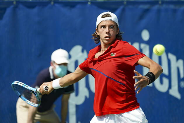 Arthur Cazaux Tennis : Tournoi Challenge Elite FFT - Nice - 07 07 2020 NorbertScanella PanoramiC 