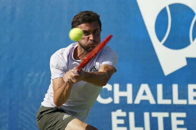 Gilles Simon Tennis : Tournoi Challenge Elite FFT - Nice - 07 07 2020 NorbertScanella PanoramiC 